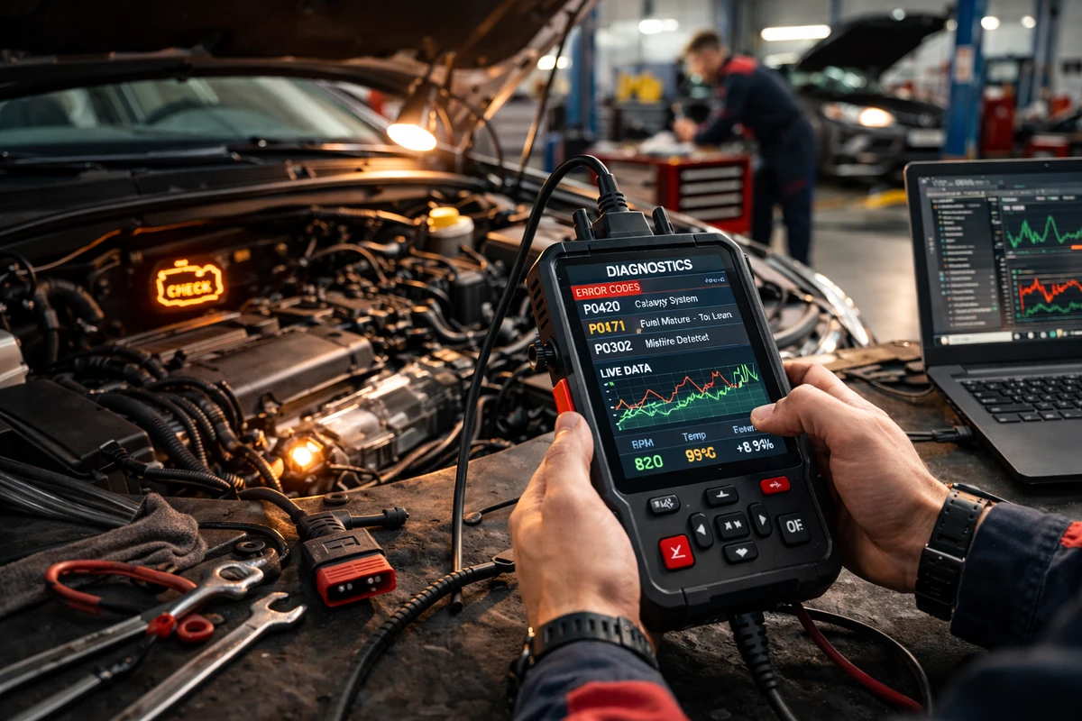 Zapaliła się kontrolka Check Engine. Co naprawdę oznacza ten sygnał i kiedy zaczyna się realny problem?