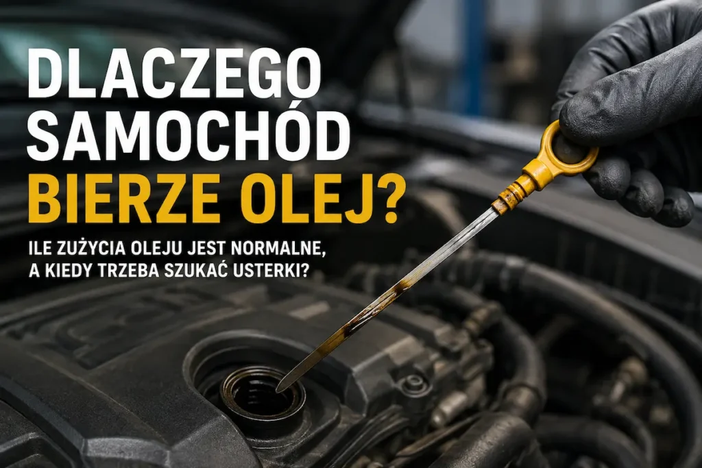 Dlaczego samochód bierze olej? Sprawdzanie poziomu oleju silnikowego bagnetem – objawy nadmiernego zużycia oleju.