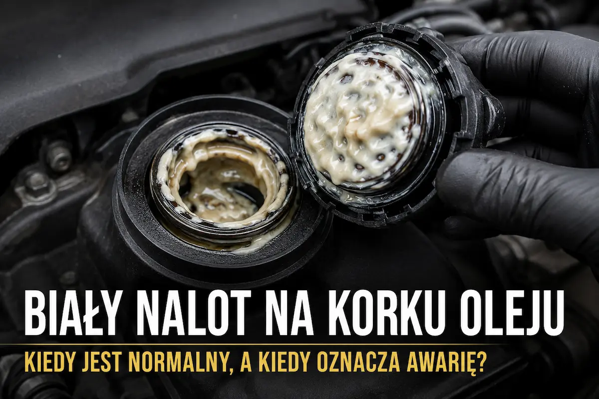 Co oznacza biały nalot na korku oleju? Czy zawsze oznacza awarię?