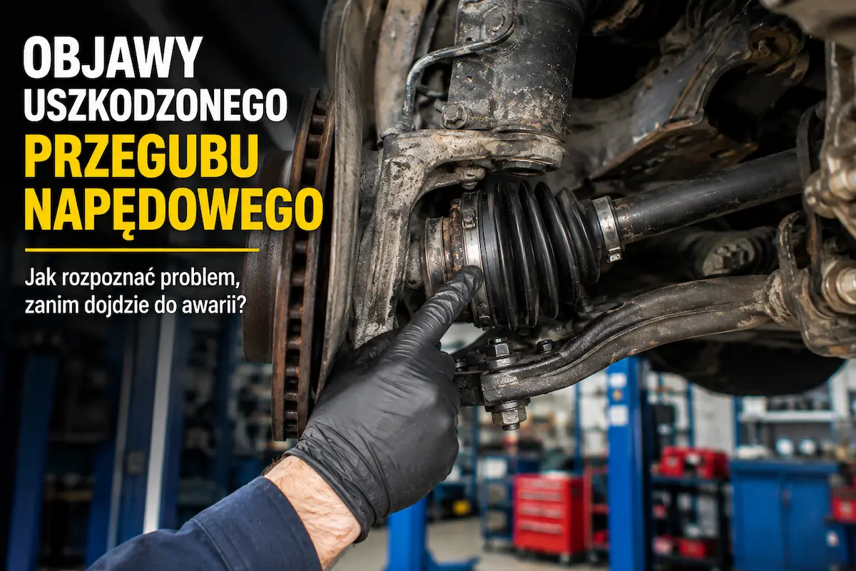 Objawy uszkodzonego przegubu napędowego. Jak rozpoznać problem, zanim dojdzie do awarii?