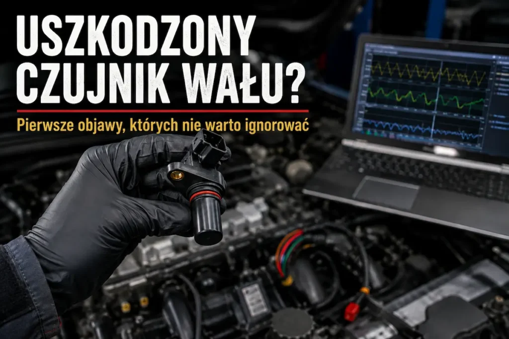 Uszkodzony czujnik położenia wału