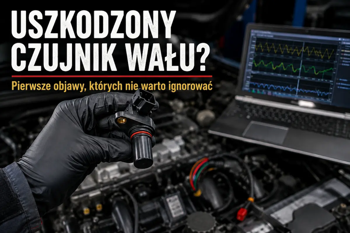 Objawy uszkodzonego czujnika położenia wału. Jak rozpoznać problem, zanim samochód przestanie odpalać?