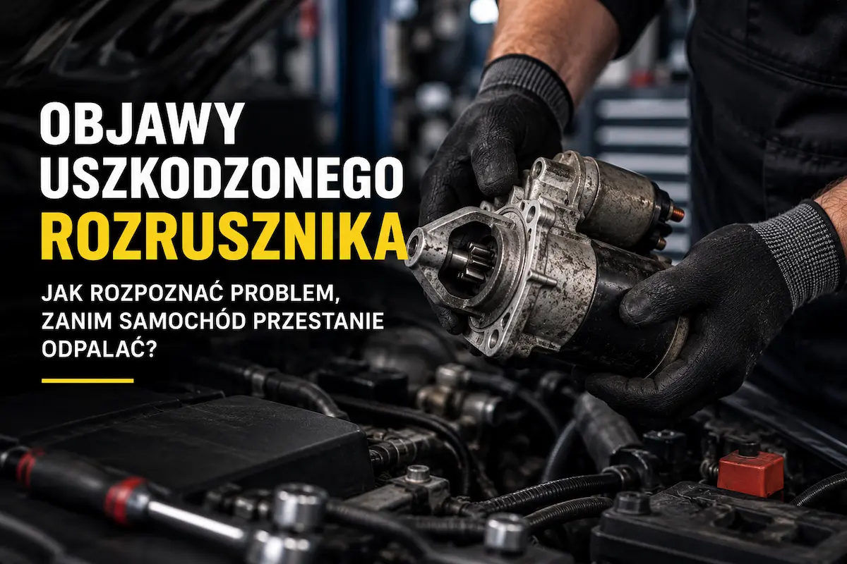 Objawy uszkodzonego rozrusznika. Jak rozpoznać problem, zanim samochód przestanie odpalać?