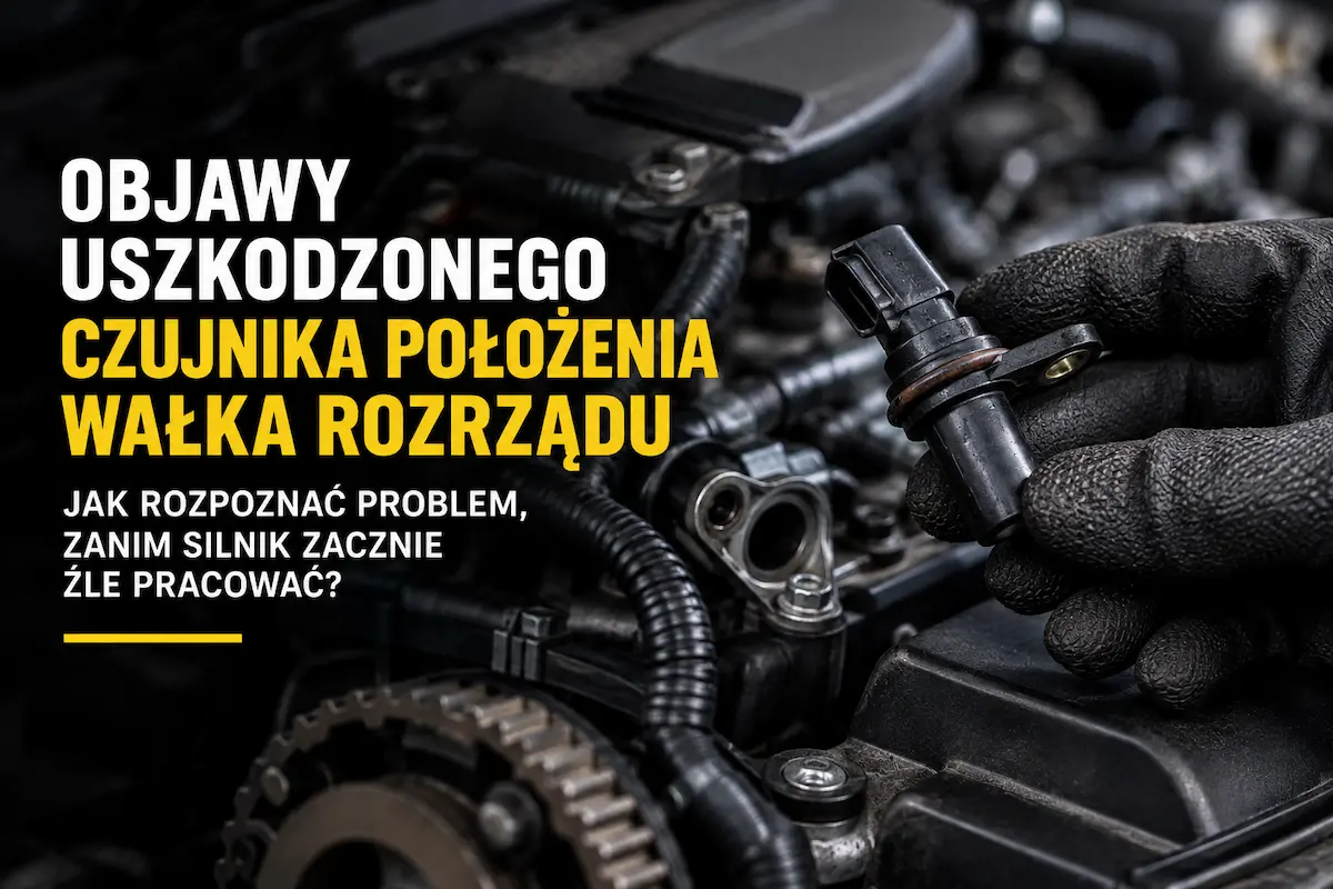 Objawy uszkodzonego czujnika położenia wałka rozrządu. Jak rozpoznać problem, zanim silnik zacznie źle pracować?
