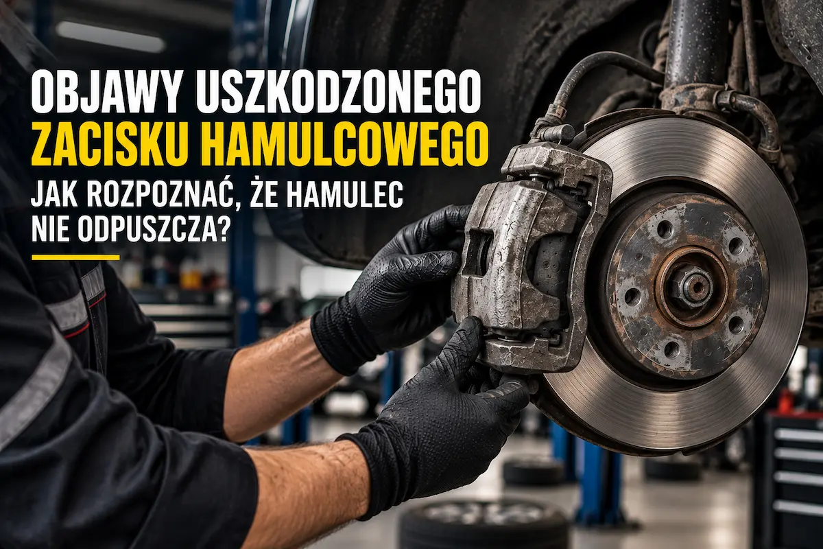 Objawy uszkodzonego zacisku hamulcowego. Jak rozpoznać, że hamulec nie odpuszcza?