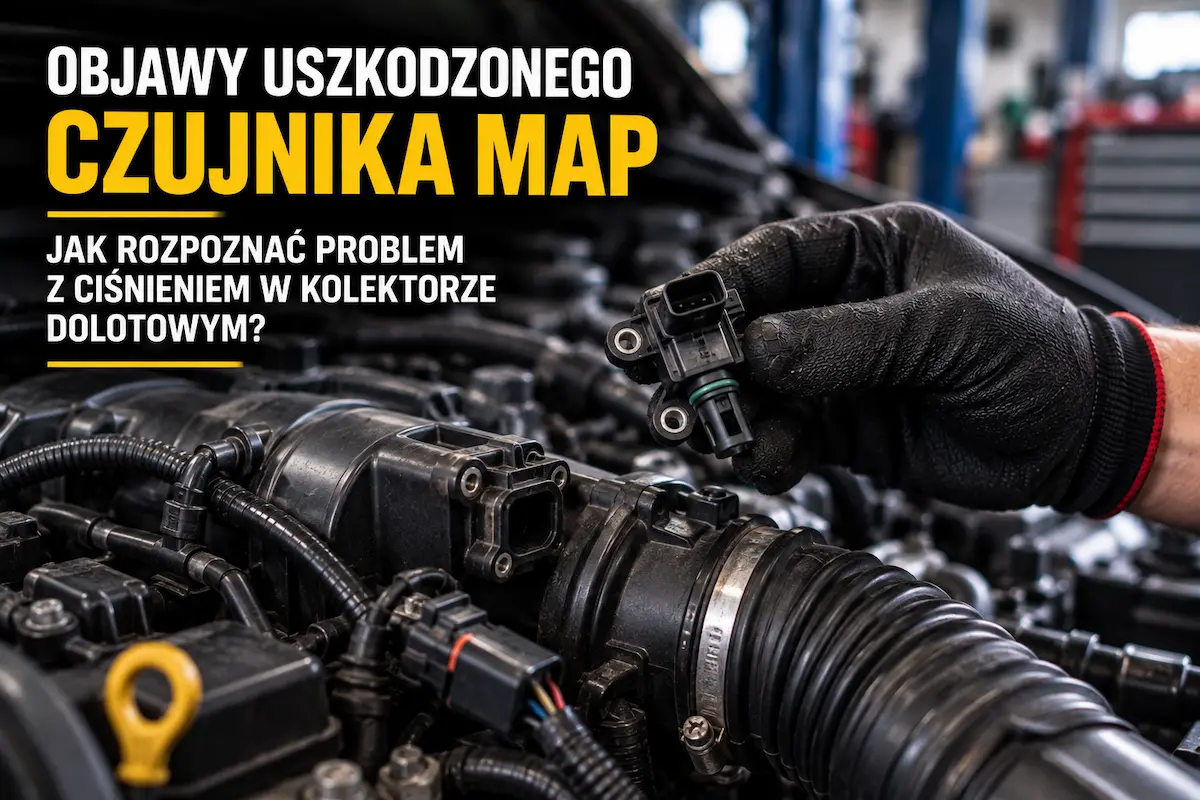 Objawy uszkodzonego czujnika MAP. Jak rozpoznać problem z ciśnieniem w kolektorze dolotowym?