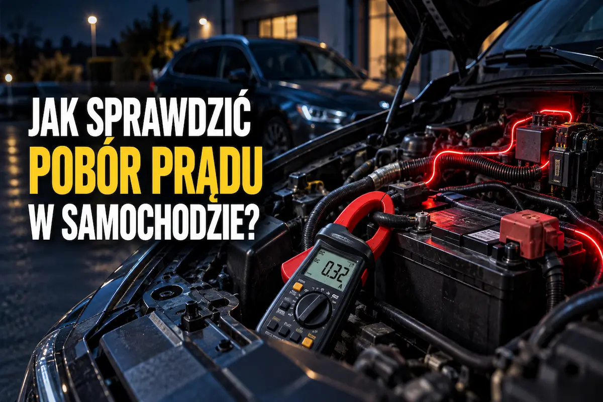 Jak sprawdzić pobór prądu w samochodzie? Dlaczego akumulator rozładowuje się na postoju?